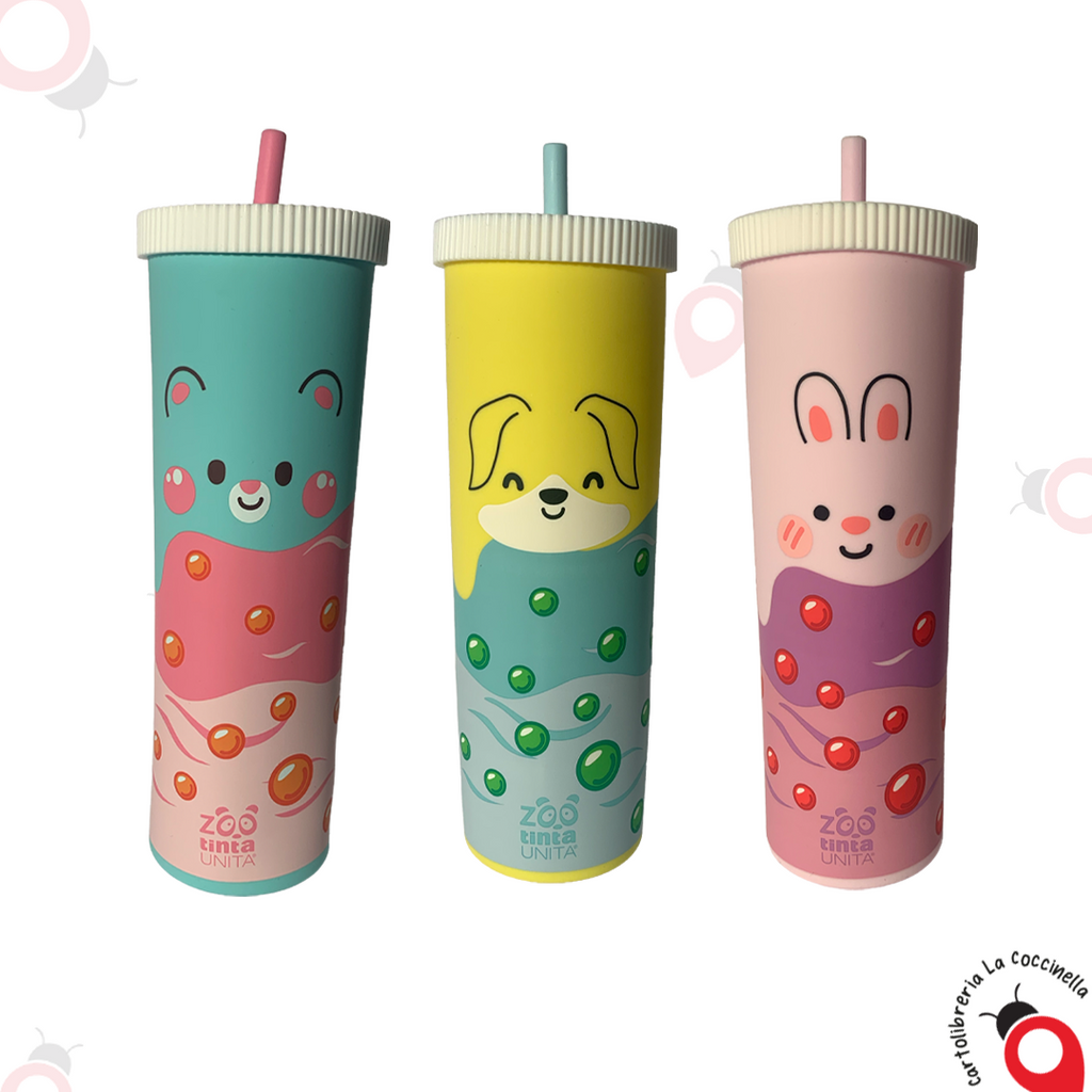 Astuccio bubble tea in silicone  - tintaunita zoo
