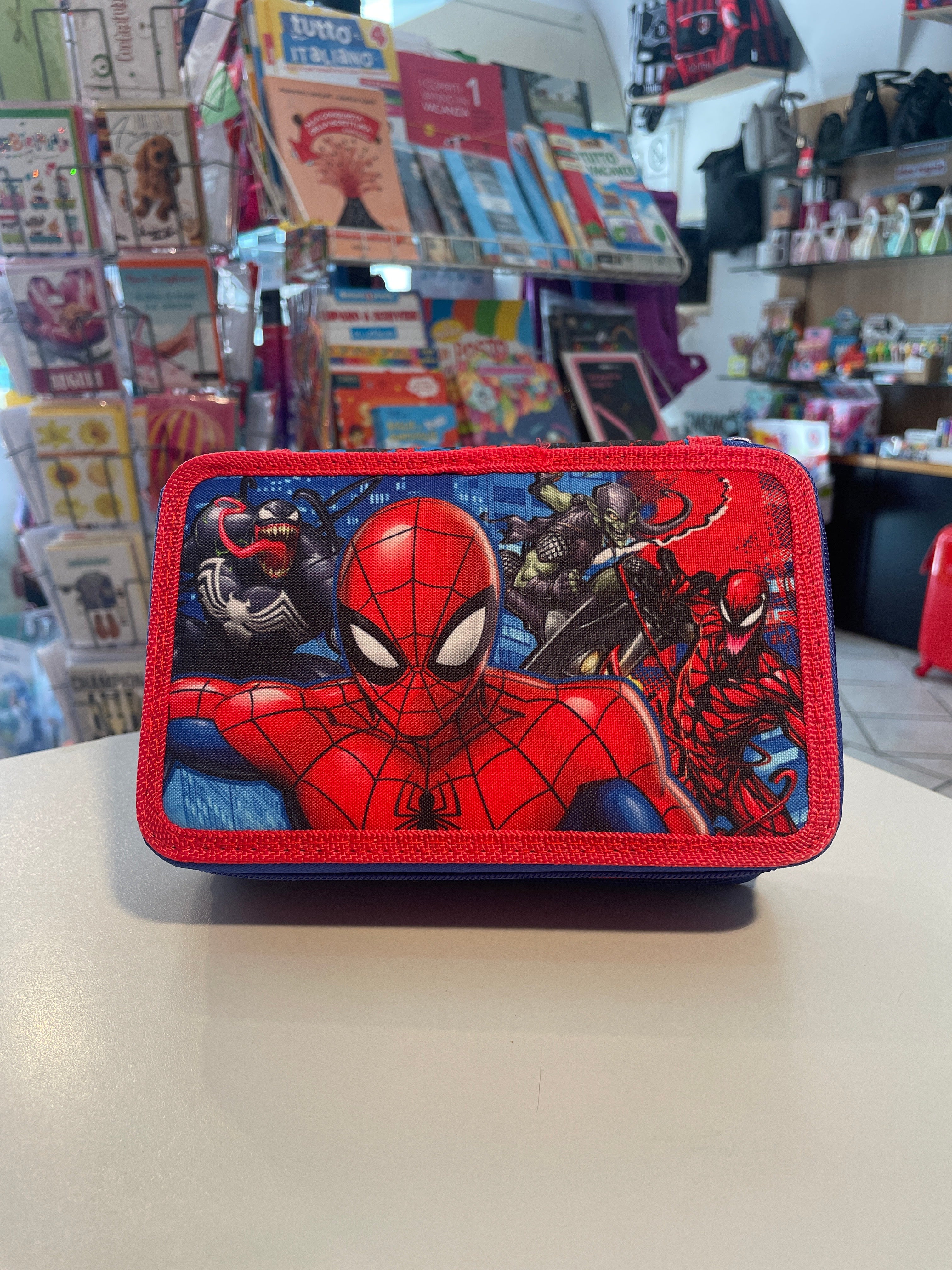 Astuccio 3 zip SPIDERMAN - originale Marvel