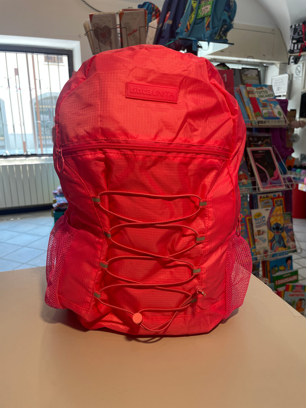 Zaino pieghevole per tempo libero/gite - tintaunita