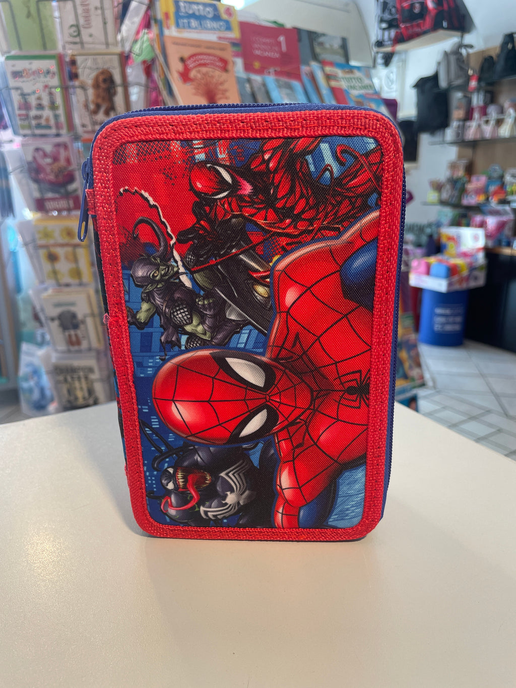 Astuccio 3 zip SPIDERMAN - originale Marvel