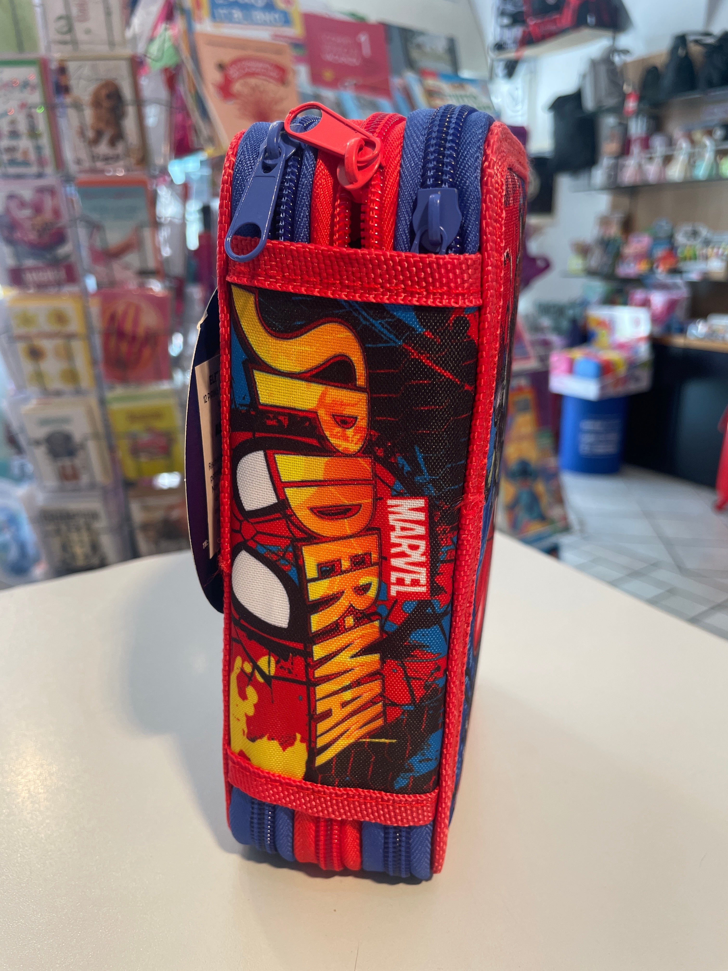 Astuccio 3 zip SPIDERMAN - originale Marvel