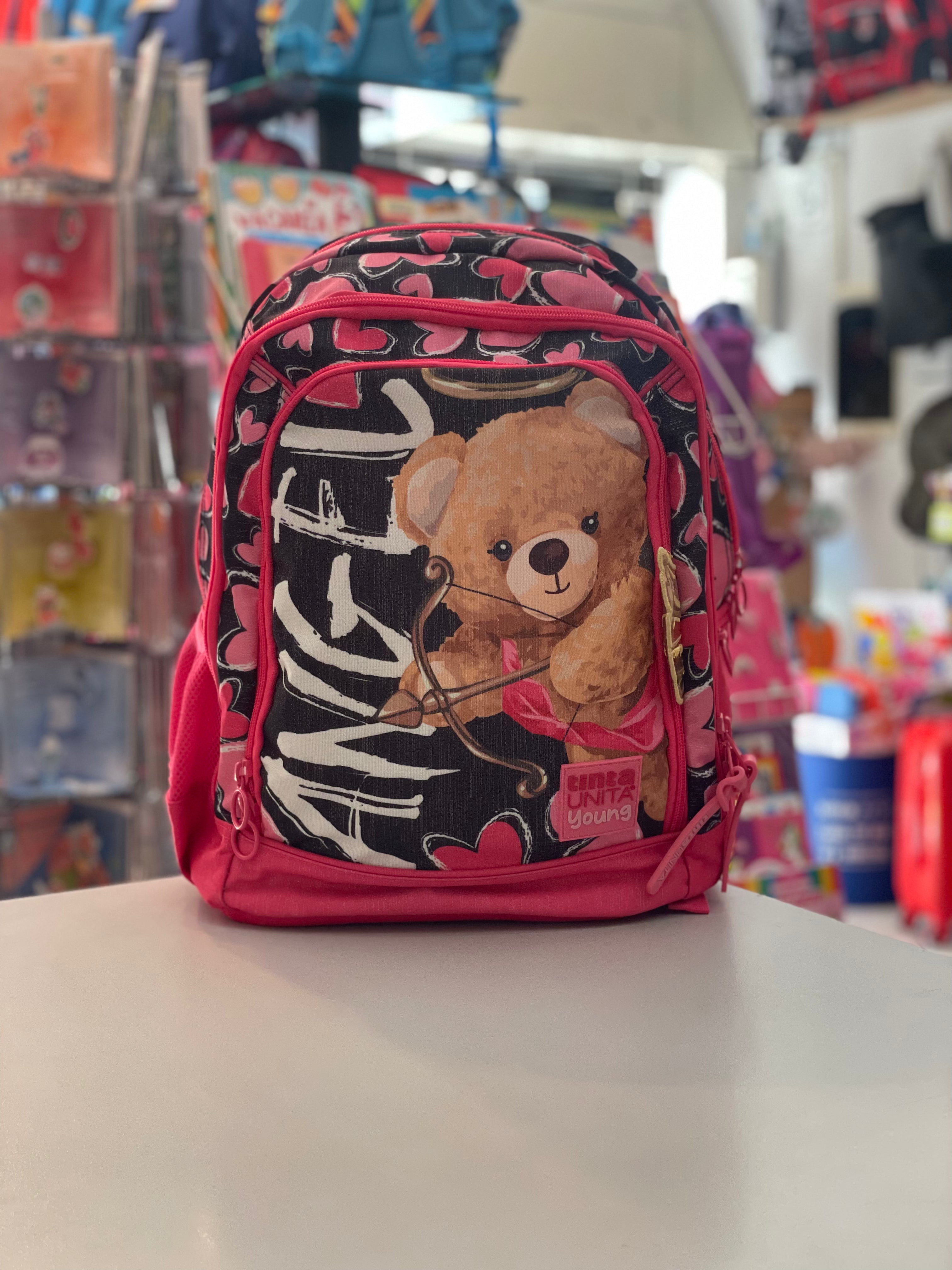 Zaino Orsetto Angel Pink TintaUnita