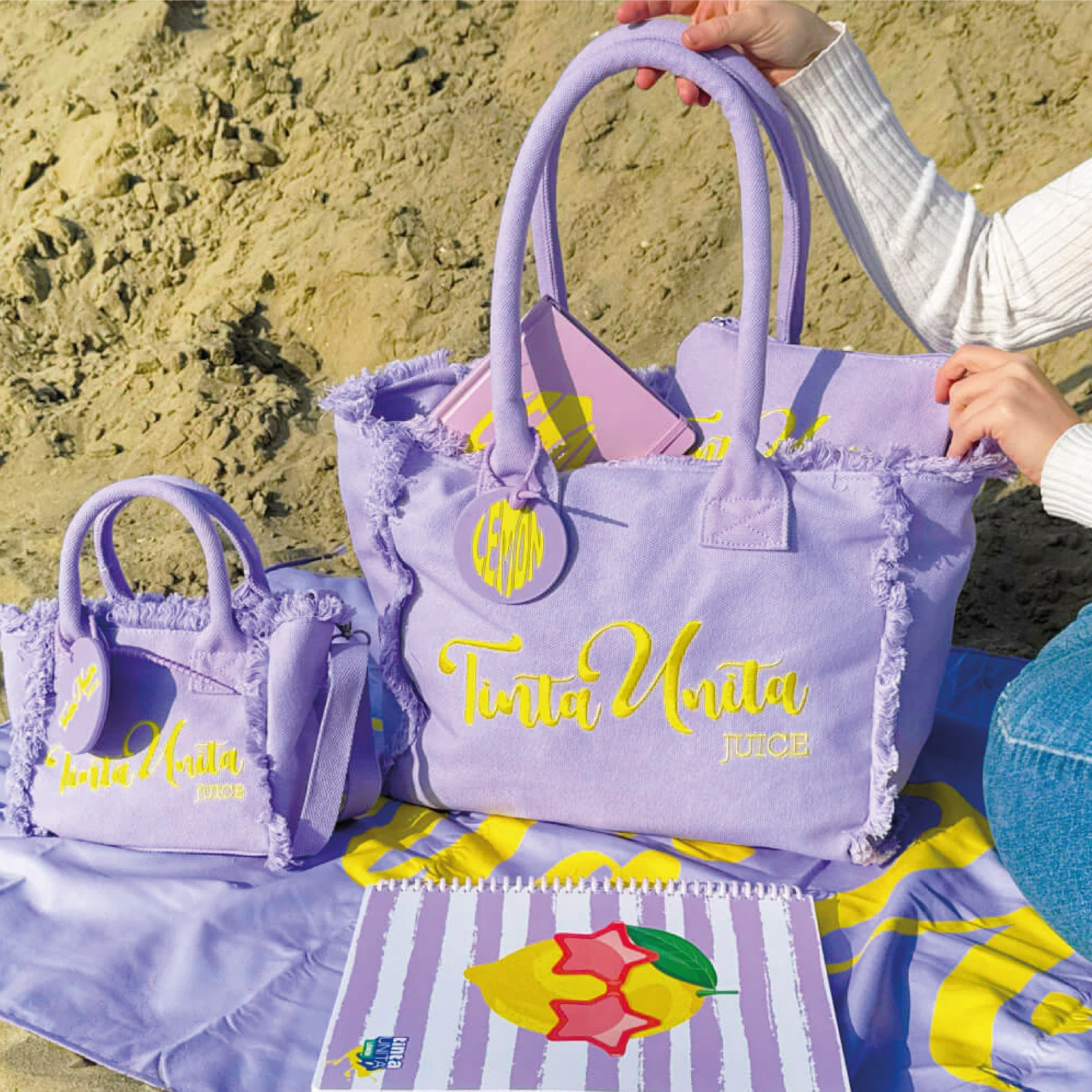 borsa grande juice con profumatore - tintaunita