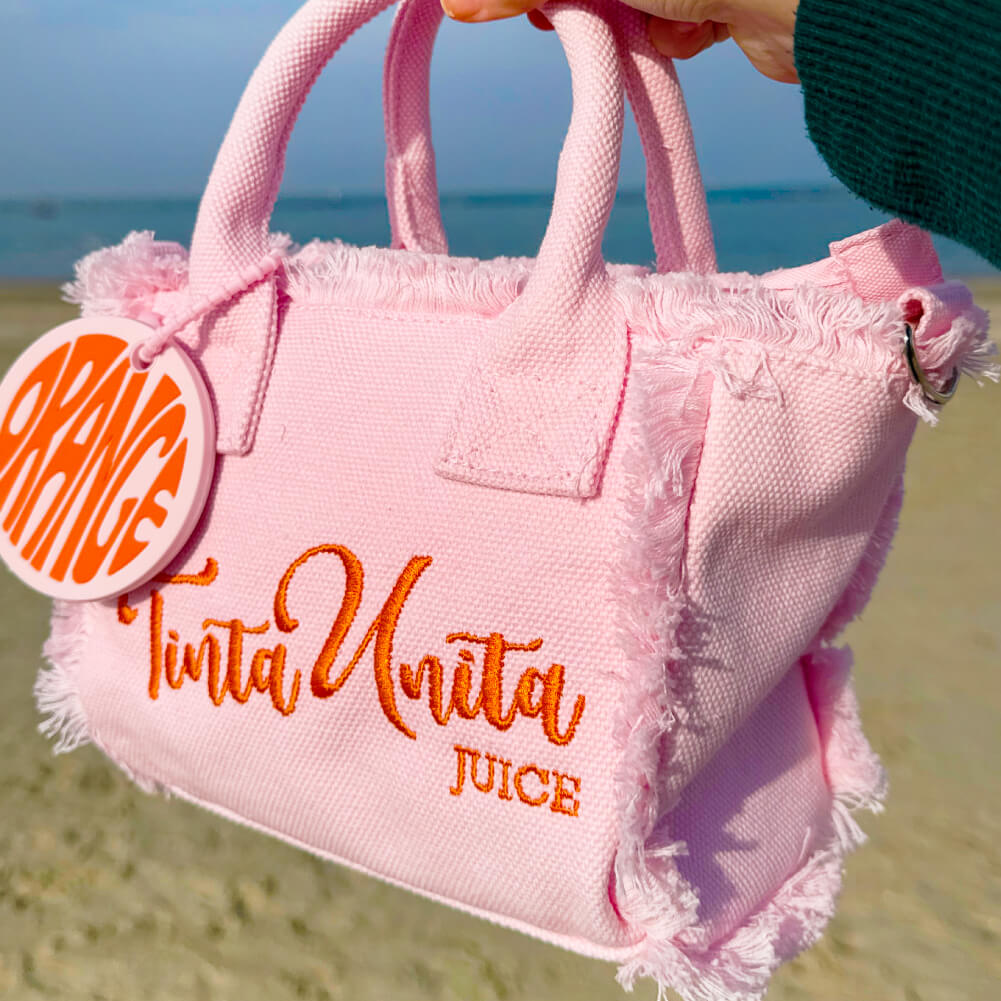 borsa piccola juice con tracolla e profumatore - tintaunita