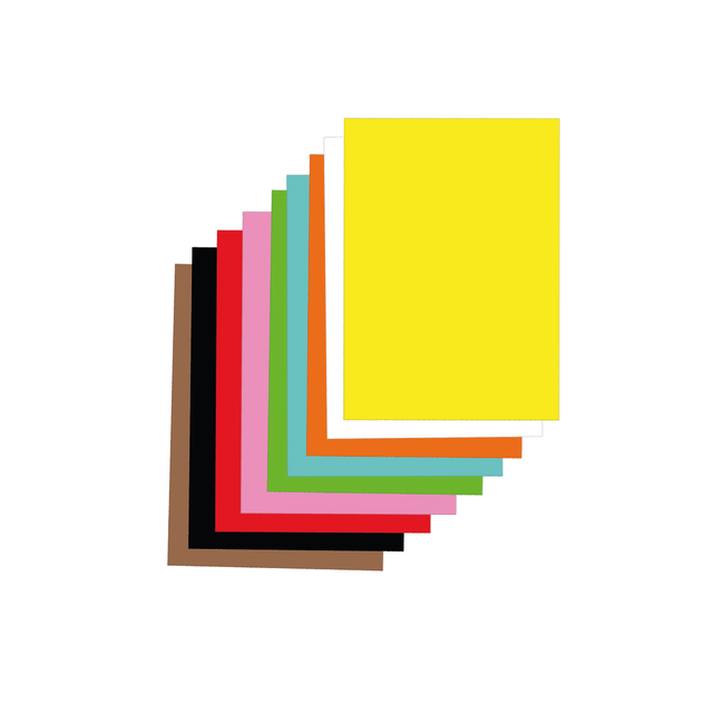 Album disegno cartoncini colorati classici/pastello