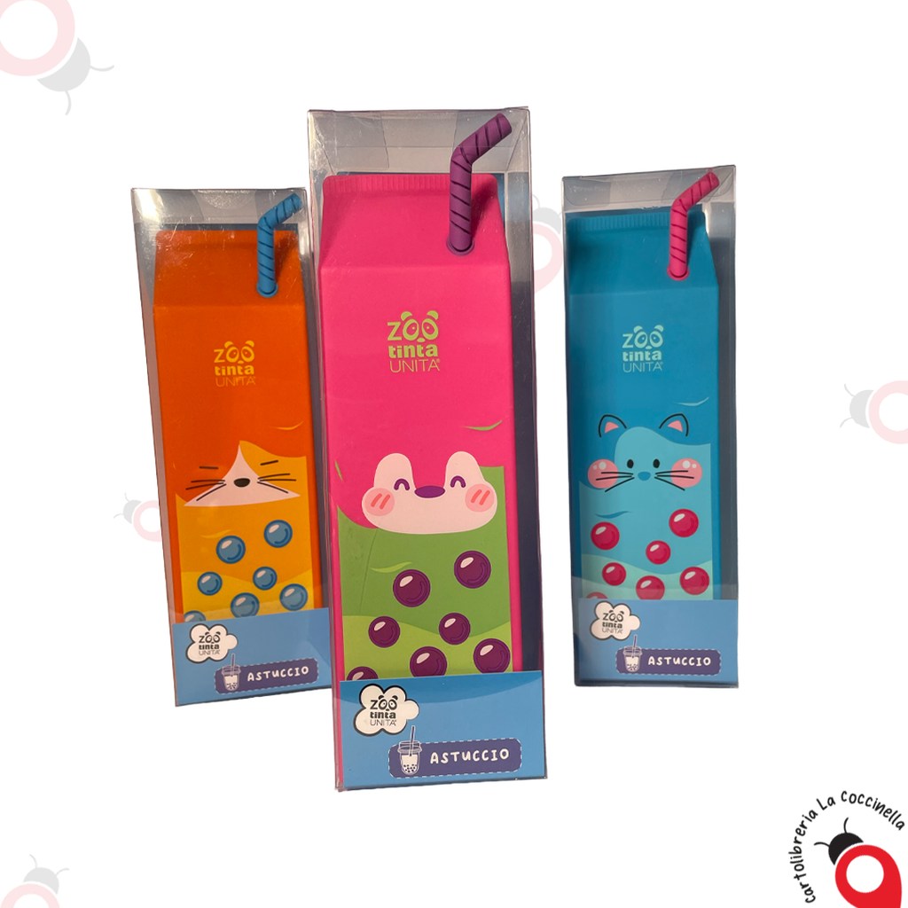 Astuccio cartone latte in silicone - tintaunita zoo